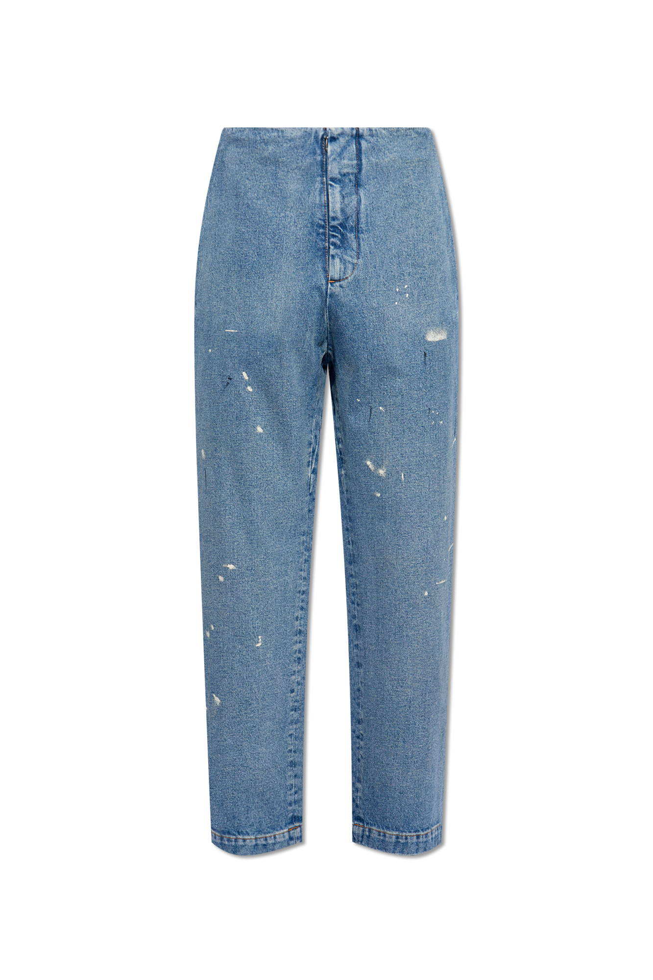 MM6 Maison Margiela Jeans with paint splatters | Men's Clothing 